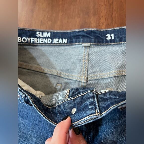 J.Crew Slim boyfriend jean in Greasley wash (Medium wash) size 31. - Picture 6 of 10